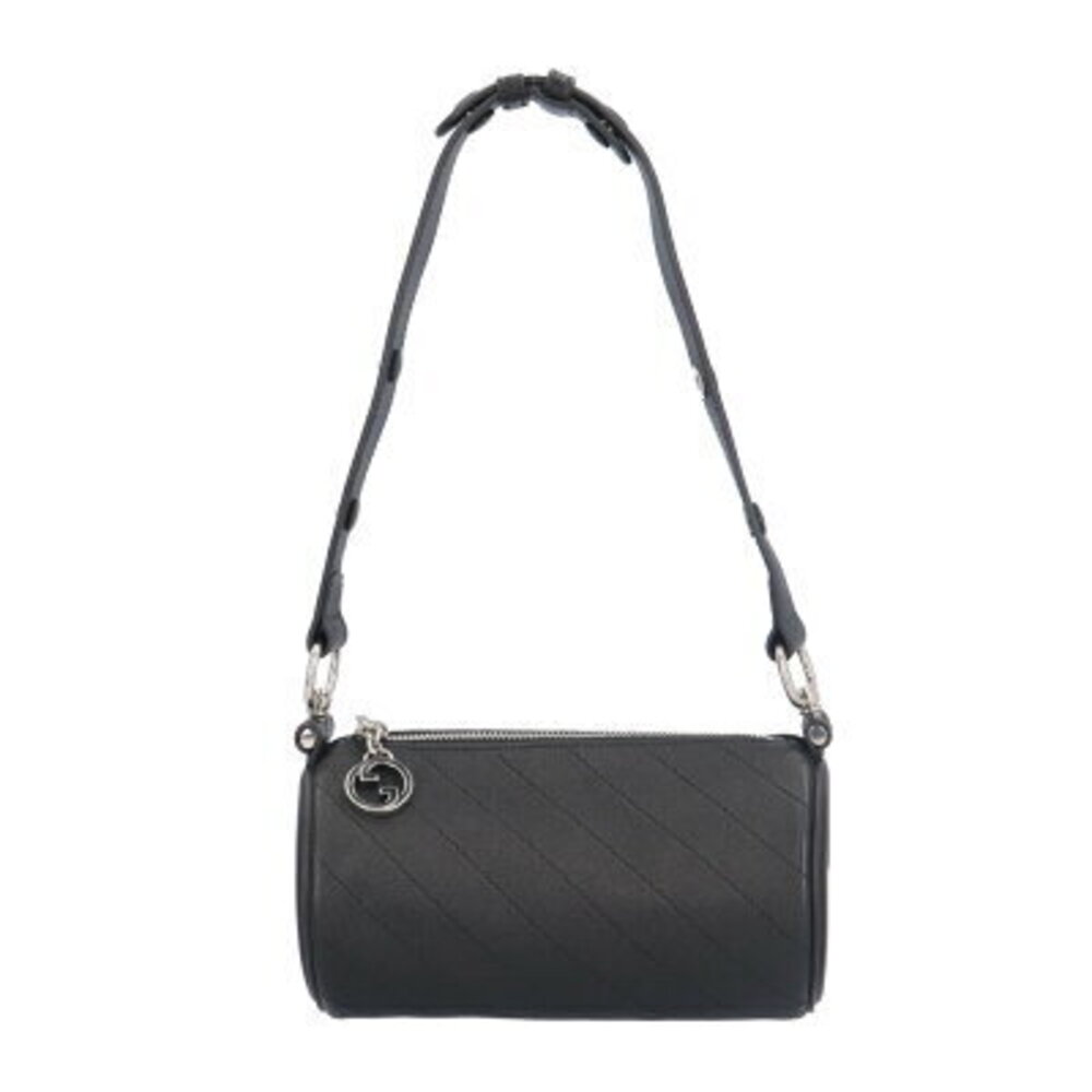 Gucci Blondie Handbag Leather Black